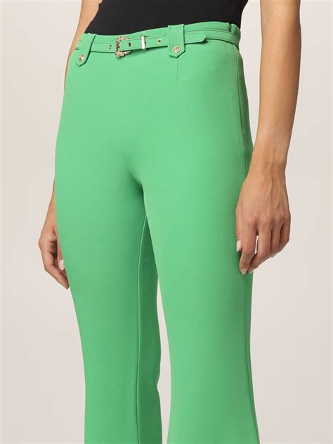 versace green pants